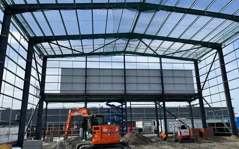 ساخت سوله صنعتی در فضای محدود