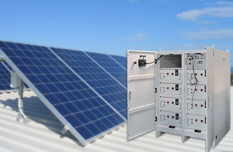 پنل خورشیدی سوله و باتری لیتیوم