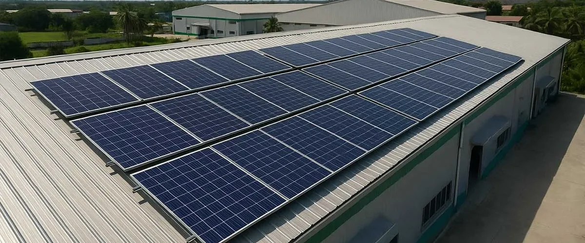 سقف مناسب پنل خورشیدی